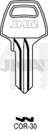 JMA COR-30 Cilindričan ključ (Silca CB4 / Errebi CO4PD)