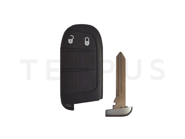 TS FIAT 17- Fiat smart ključ 2 tastera, mač CHR-15 / CY24 21448