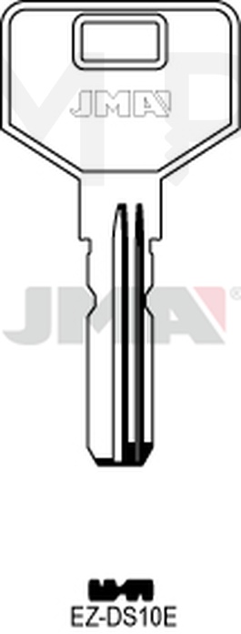 JMA EZ-DS10E Specijalan ključ (Silca EZ4X, EZ4 / Errebi ECU7)