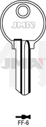 JMA FF-6 Cilindričan ključ (Silca FF14 / Errebi FF20)