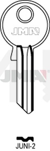 JMA JUNI-2 Cilindričan ključ (Silca JU2R / Errebi JN5R)