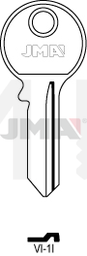 JMA VI-1I Cilindričan ključ (Silca  VI080 / Errebi V5D)