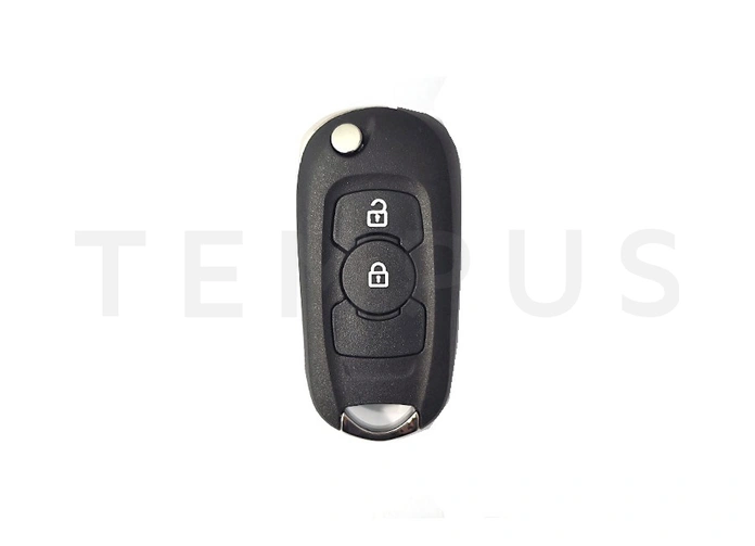 OSTALI EL OPEL 17 A - Opel Astra, skakavac 2 tastera, aftermarket, PCF7937E, 433 MHz
