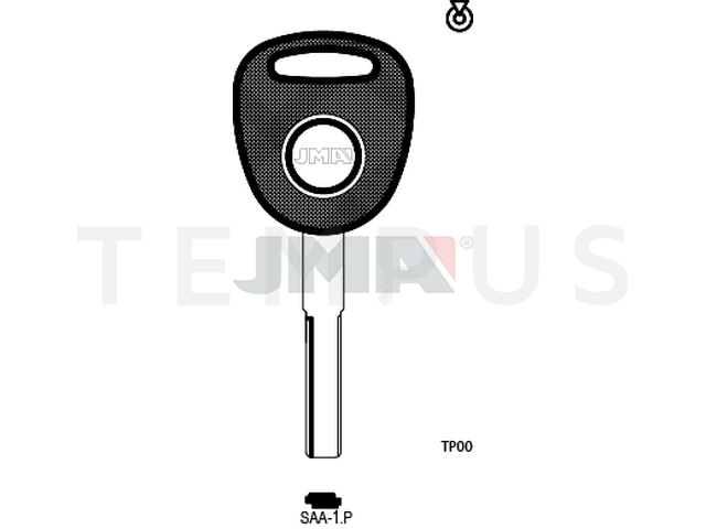 TP00SAA-1.P (Silca YM30T0 / Errebi T00YM26RP) 13913