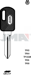 JMA TP00GM-27.P (Silca B97-PT / Errebi T00GM33P)