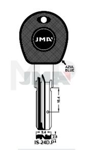 JMA IS-24D.P Specijalan ključ (Silca IE38RP / Errebi I23P)