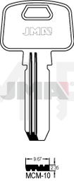 JMA MCM-10 Specijalan ključ (Silca MC10R / Errebi MD13R)