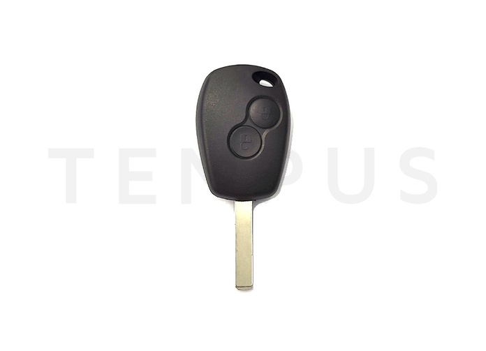OSTALI EL RENAULT 27 - Renault Twingo Symbol Dacia Duster Sandero daljinac 2 tastera, aftermarket, HITAG AES 433 MHz
