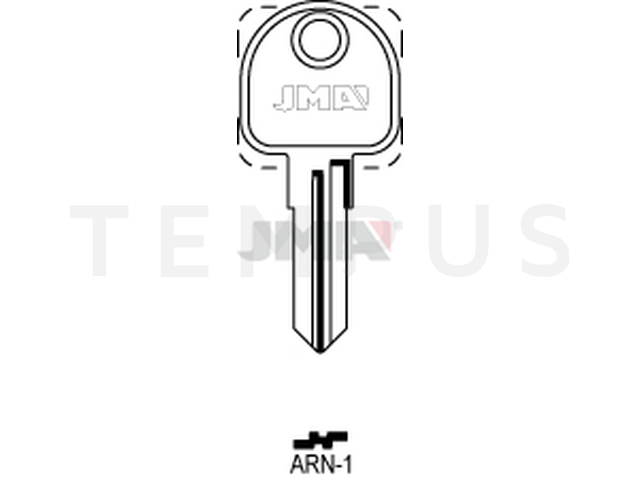 ARN-1 Cilindričan ključ (Errebi ARM1) 12546