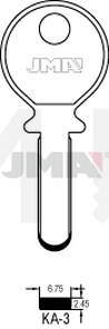 JMA KA-3 Specijalan ključ (Silca KA5 / Errebi KB4)