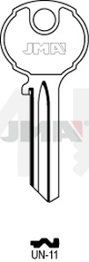 JMA UN-11 Cilindričan ključ (Silca UNI3 / Errebi UN19)