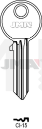 JMA CI-15 Cilindričan ključ (Silca CS38R / Errebi C16R)