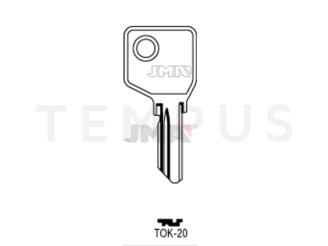TOK-20 Cilindričan ključ (Errebi TK35) 20291