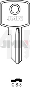 JMA CIS-3 Cilindričan ključ (Silca CIS2 / Errebi CIS2)