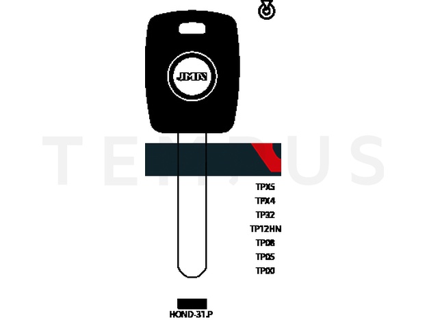 TP00HOND-31.P (Silca HON66T0 / Errebi T00HD58P) 13858