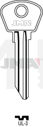 JMA UL-3 Cilindričan ključ (Silca DMT2R / Errebi ULN3S)