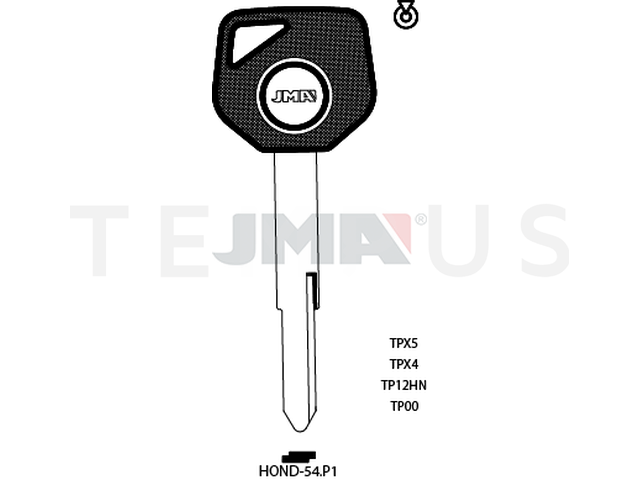 TP00HOND-54.P1 (Silca HON84TE / Errebi T00HD61P) 13860