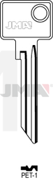 JMA PET-1 Cilindričan ključ (Silca PTZ1R / Errebi PTR1S)