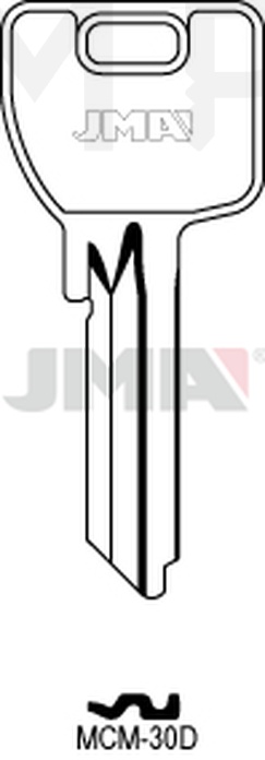 JMA MCM-30D Cilindričan ključ (Silca MC21)