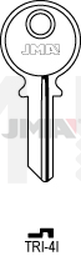 JMA TRI-4I Cilindričan ključ (Silca TL10R / Errebi TR10)