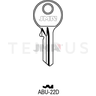 ABU-22D Cilindričan ključ (Silca AB51  / Errebi AU60 ) 12465
