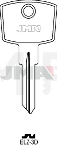 JMA ELZ-3D Cilindričan ključ (Silca EL4 / Errebi EZ8)