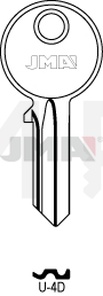 JMA U-4D Cilindričan ključ (Silca UL052 / Errebi U4D)