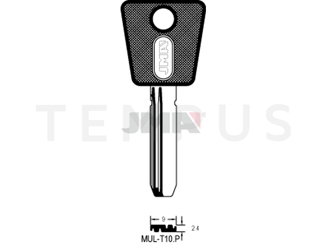 MU-10.P Specijalan ključ (Silca MTK13RAP / Errebi ML11RP169) 13529