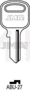 JMA ABU-27 Cilindričan ključ (Silca AB15  / Errebi AU9PD )