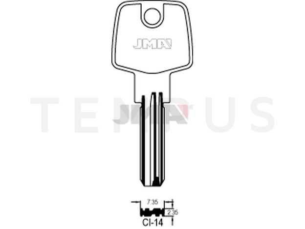 CI-14 Specijalan ključ (Errebi AU51)