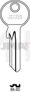 JMA BK-6D Cilindričan ključ (Silca BK1X,BRS2)/ Errebi KSC5DL)