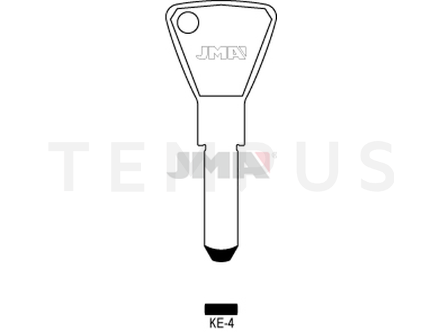 KE-4 Specijalan ključ (Silca KE13 / Errebi KC2T) 13323