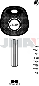 JMA TP00TOYO-30.P (Silca TOY48BT0 / Errebi T00TY47P)