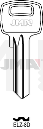 JMA ELZ-8D Cilindričan ključ (Silca EL1C / Errebi EZ10)