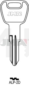 JMA ALP-2D Cilindričan ključ (Silca ALP9R / Errebi AH8R)