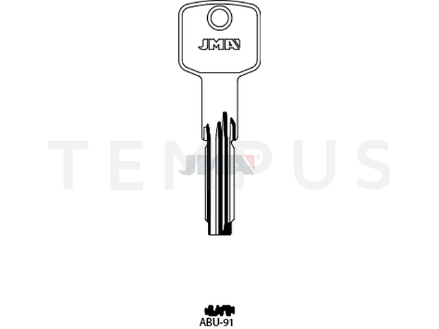 ABU-91 Specijalan ključ (Silca AB84 / Errebi AU91L) 12502