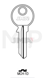 JMA MCH-1D Cilindričan ključ (Silca MH2R, PT1R / Errebi MIC7)