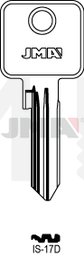JMA IS-17D Cilindričan ključ (Silca IE29 / Errebi I19)