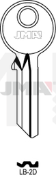 JMA LB-2D Cilindričan ključ (Silca YT15 / Errebi LOB2)