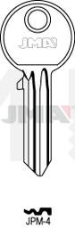JMA JPM-4 Cilindričan ključ (Silca JM3R / Errebi JPM3)