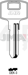 JMA DEK-3 Specijalan ključ (Silca DK3 / Errebi DKB1)