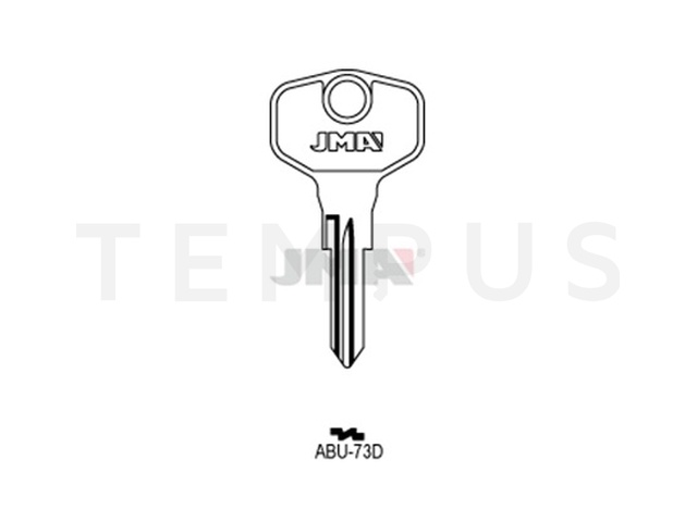 ABU-73D Cilindričan ključ (Silca AB93R / Errebi AU68R) 21657