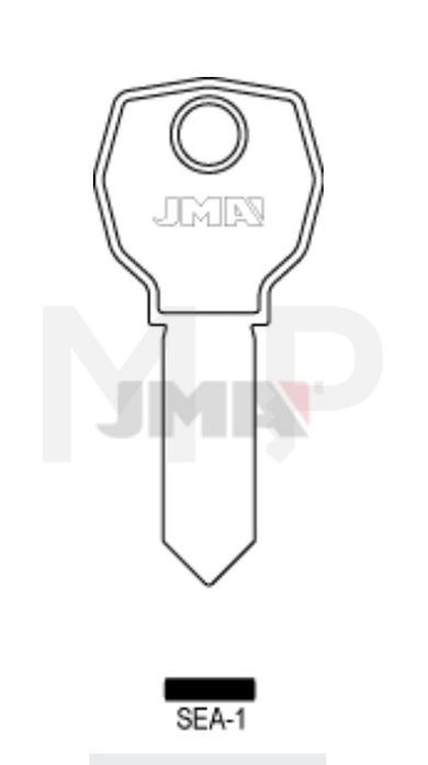 JMA SEA-1 Specijalan ključ (Silca SEB3 / Errebi SE1L)