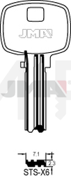JMA STS-X6 Specijalan ključ (Silca STS6 / Errebi STS11)
