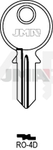 JMA RO-4D Cilindričan ključ (Silca RO5 / Errebi R5R)