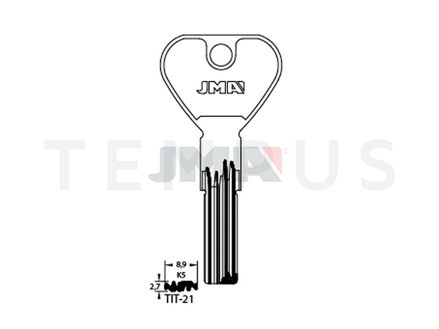 Jma TIT-21 Specijalan ključ (Errebi TT26) 14927