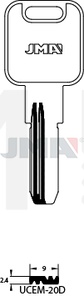 JMA UCEM-20D Specijalan ključ (Silca UC10R / Errebi TT25R)