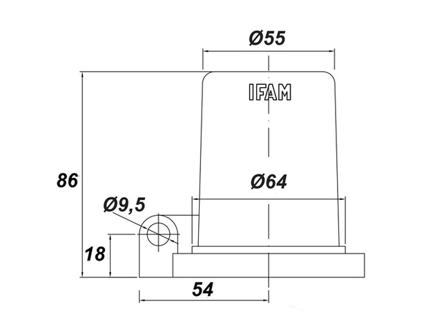 BLOKATOR GASNOG VENTILA 090485 14437