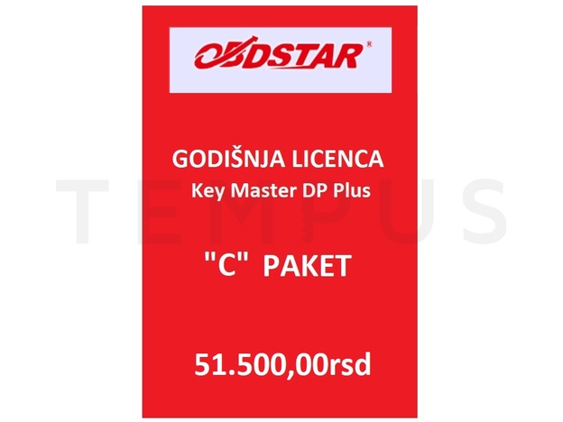 OBDSTAR godišnja licenca za C paket 20671