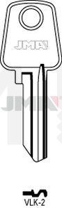 JMA VLK-2 Cilindričan ključ (Silca VLK1R / Errebi VL2S)